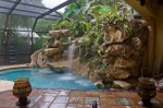 Swimming Pool with Natural Stone and Pool Remodels with Stone in Venice, Florida
